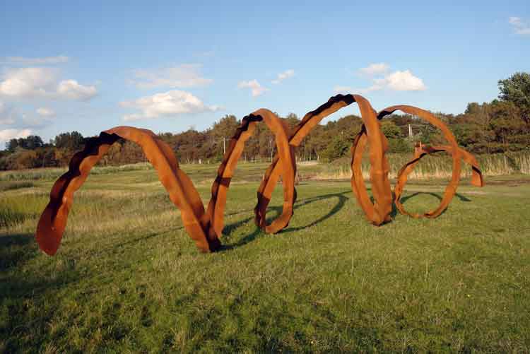 DE NOLLEN Sculpture Park in North-Holland.