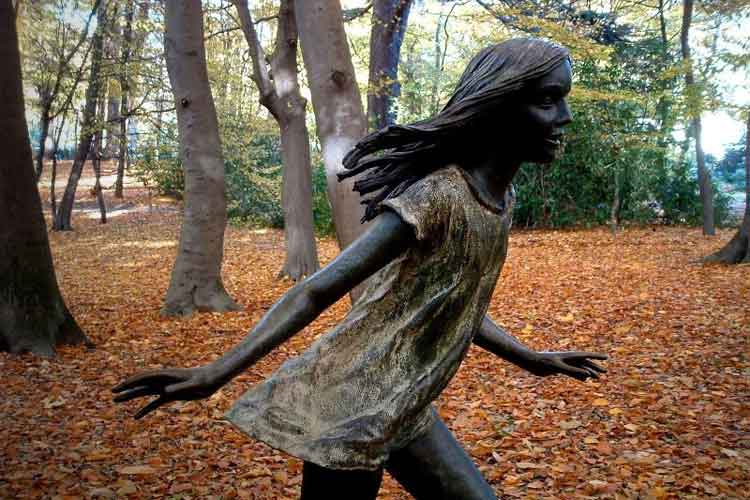 "Middelheim Sculpture Park" sculpture exhibition in Antwerp, Belgium