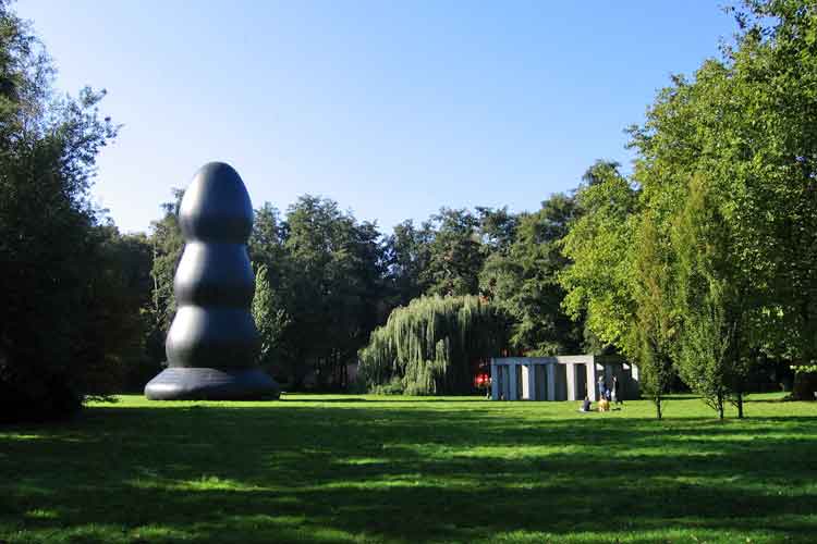 "Middelheim Sculpture Park" sculpture exhibition in Antwerp, Belgium