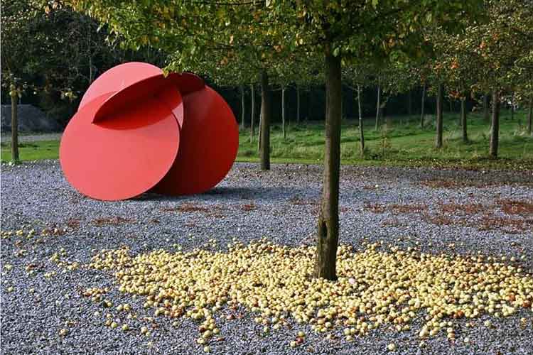 "Middelheim Sculpture Park" sculpture exhibition in Antwerp, Belgium