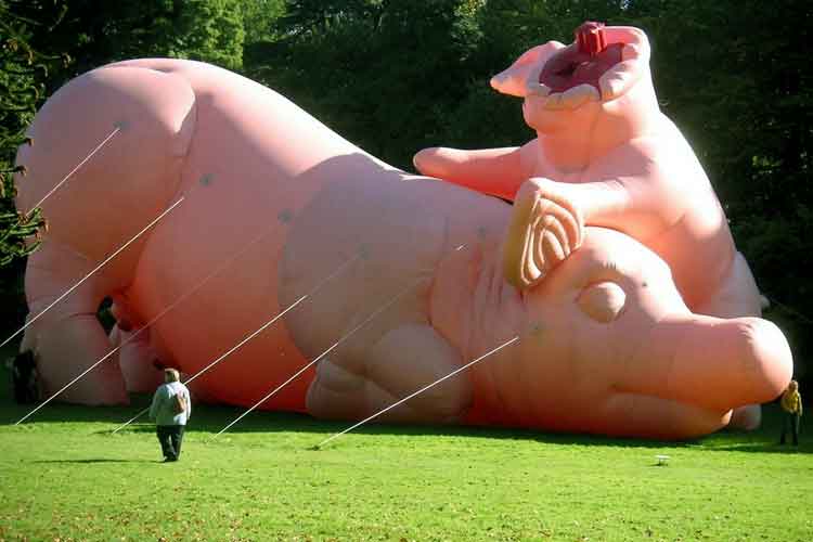 "Middelheim Sculpture Park" sculpture exhibition in Antwerp, Belgium